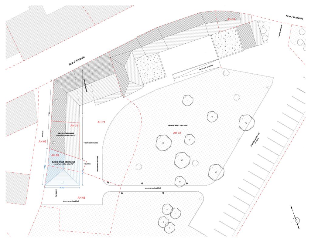 Plan masse - projet